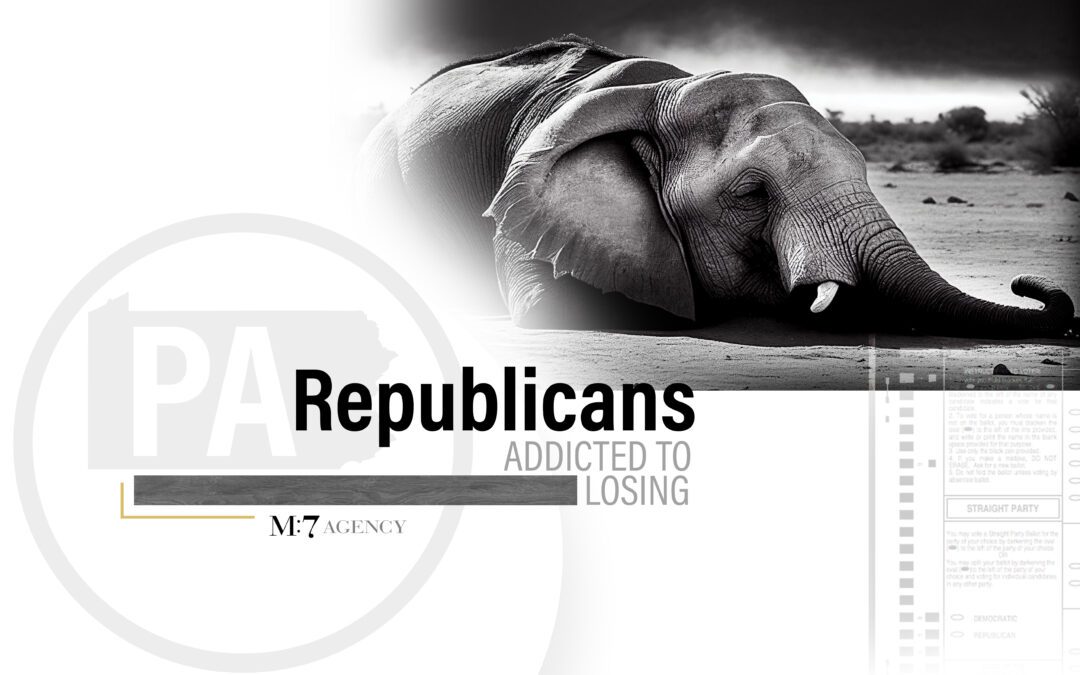 THE REPUBLICAN PARTY IS ADDICTED TO LOSING