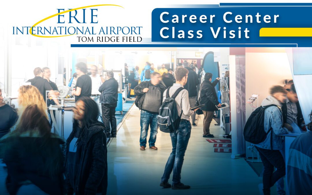 Erie Airport Hosts Warren County Career Center Class for Talk & Tour