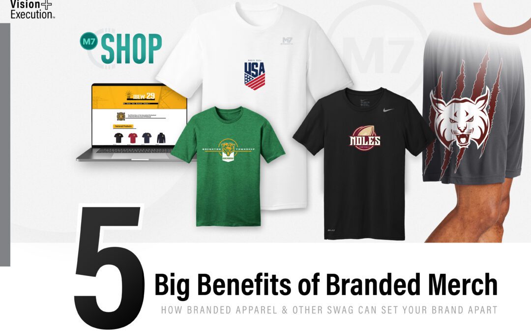 5 Big Benefits of Branded Merch